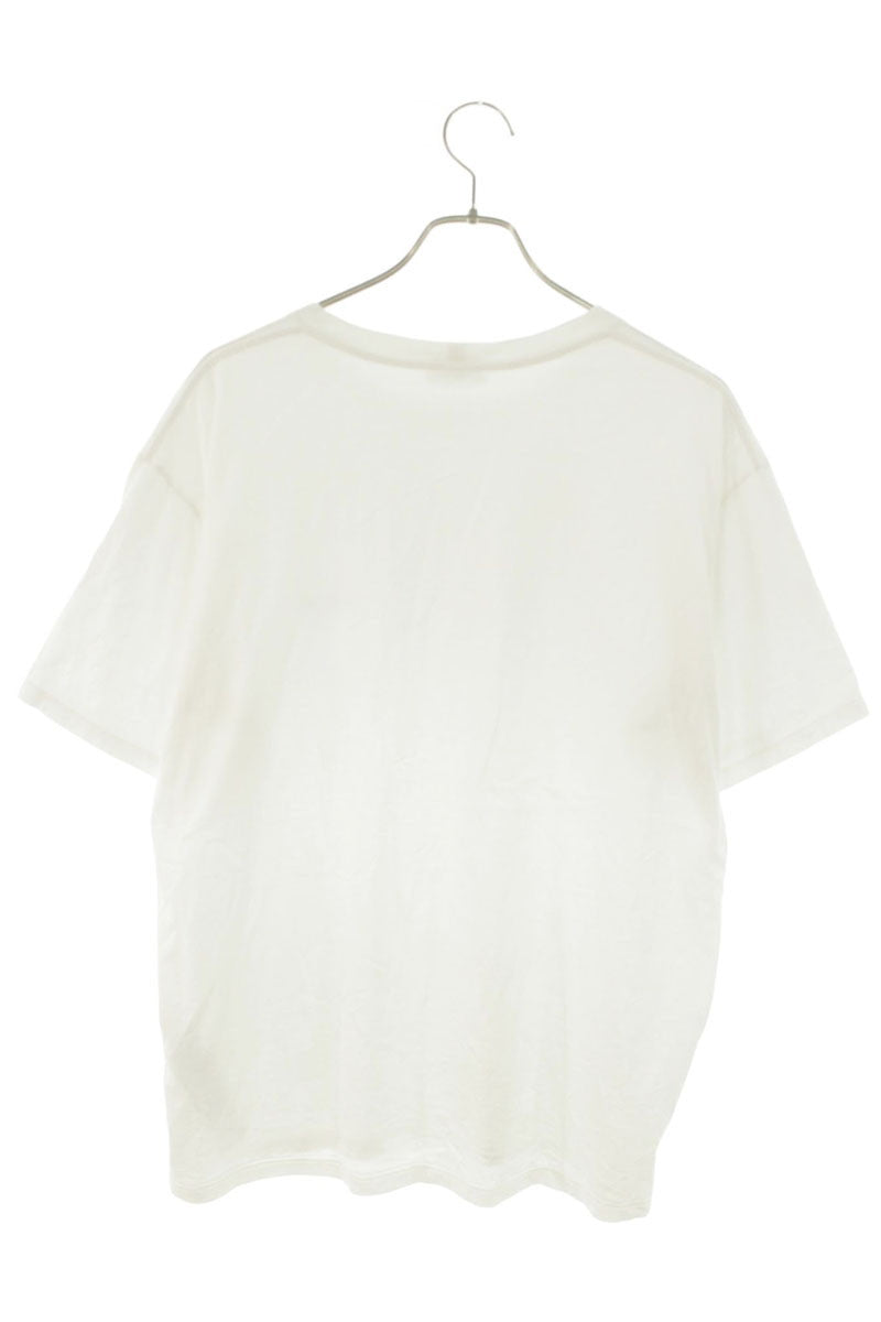 CELINE Logo Print Loose T-Shirt White Size M