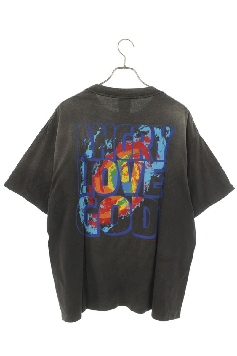 SAINT MICHAEL x CPFM 24AW Angry Graphic Vintage Tee Size L