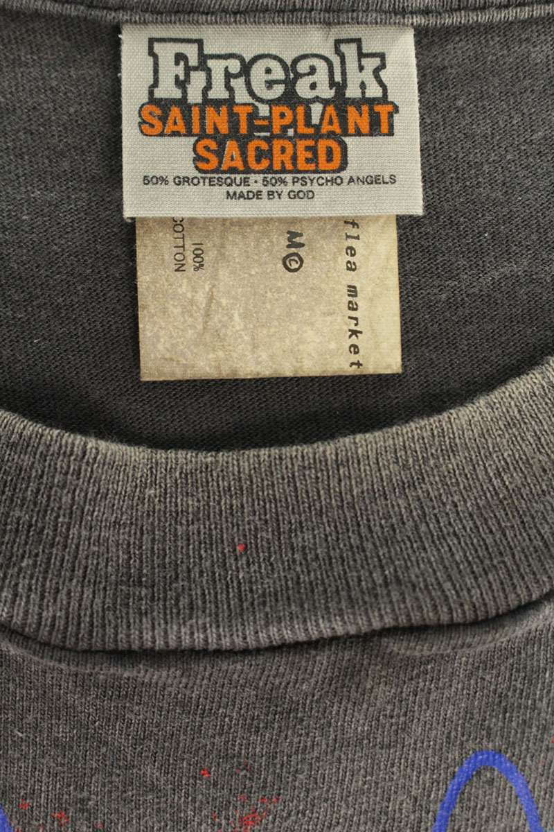SAINT MICHAEL x CPFM 24AW Angry Graphic Vintage Tee Size L