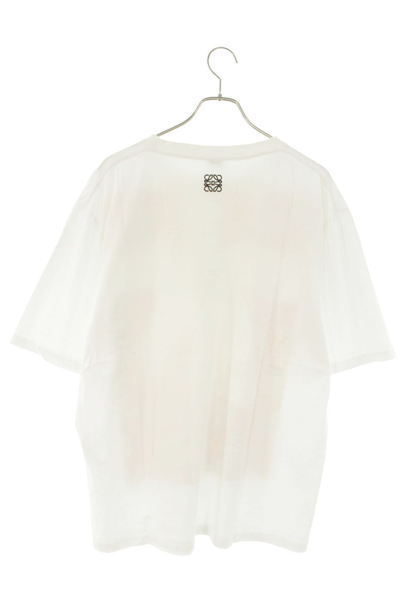 LOEWE Joe Brainard Ribbon Print T-Shirt White Size L