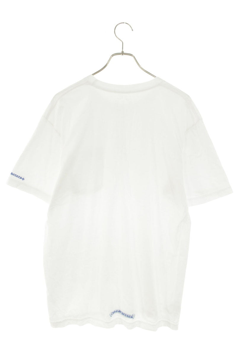 Chrome Hearts Neck Logo Print Cotton T-shirt Size L