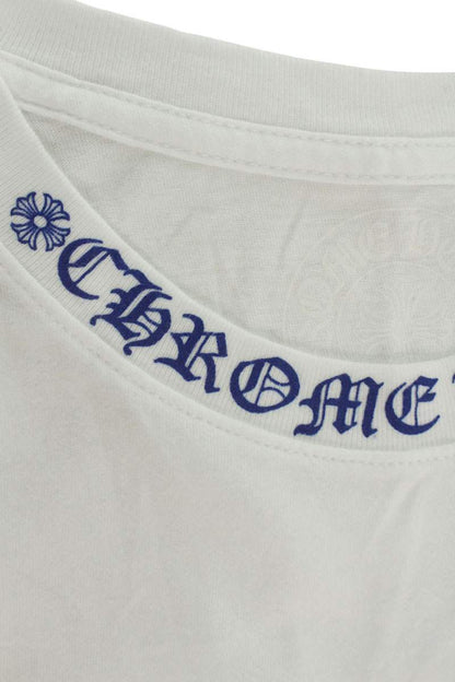 Chrome Hearts Neck Logo Print Cotton T-shirt Size L