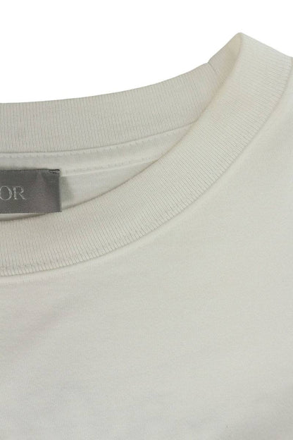 DIOR Atelier Logo Embroidered Pocket T-Shirt White Size S