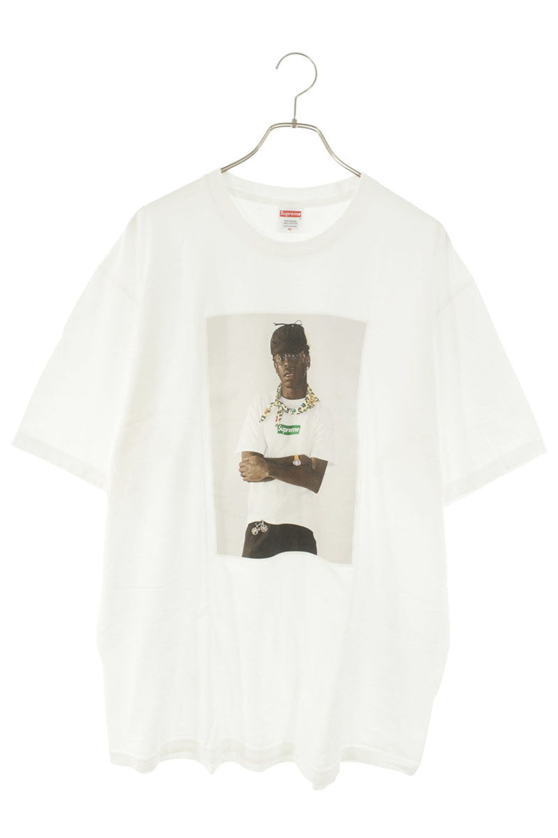 SUPREME 24AW Tyler The Creator Cotton Tee White Size XL