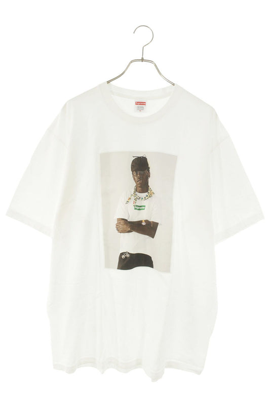 SUPREME 24AW Tyler The Creator Cotton Tee White Size XL
