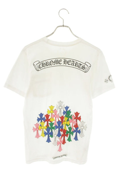 Chrome Hearts Multi Cemetery Cross Print Tee White Size S