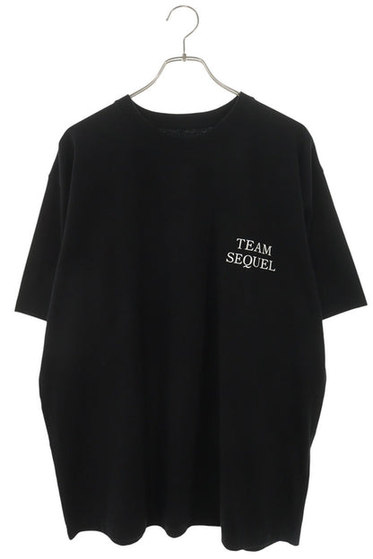 SEQUEL 25AW Santa Cruz Print Black T-Shirt Size L