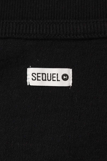 SEQUEL 25AW Santa Cruz Print Black T-Shirt Size L