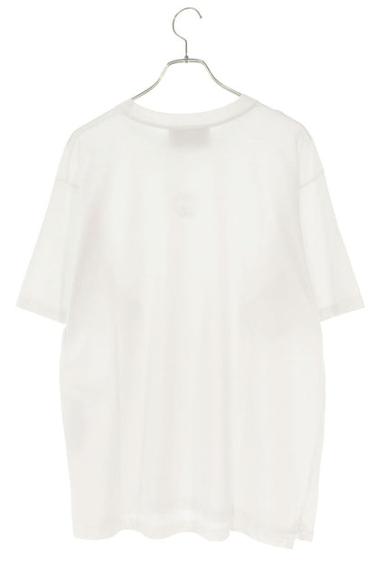 GUCCI Interlocking Logo Embroidered White T-Shirt Size S