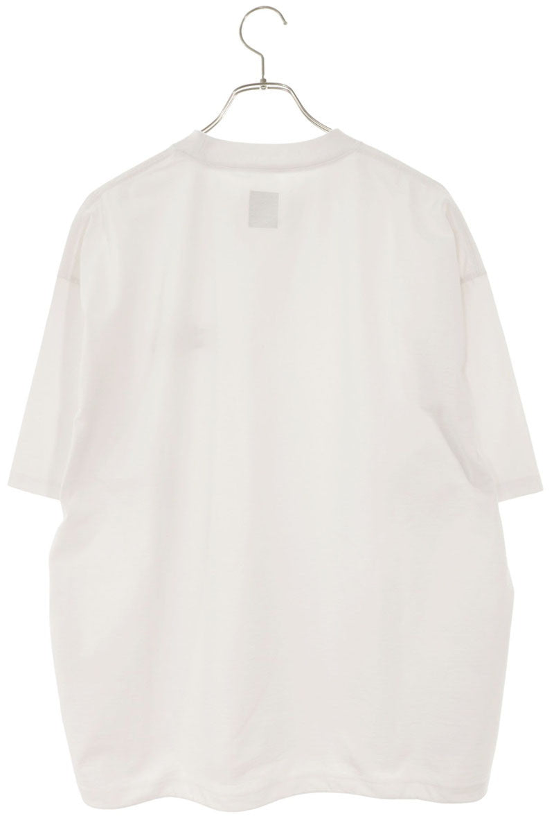 DAIWA PIER39 Hem Drawcord Embroidered White T-Shirt Size M