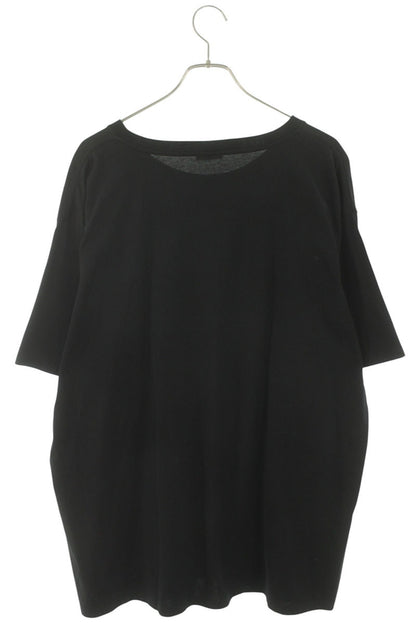 CELINE Loose Fit Logo Print Black T-Shirt Size XXL