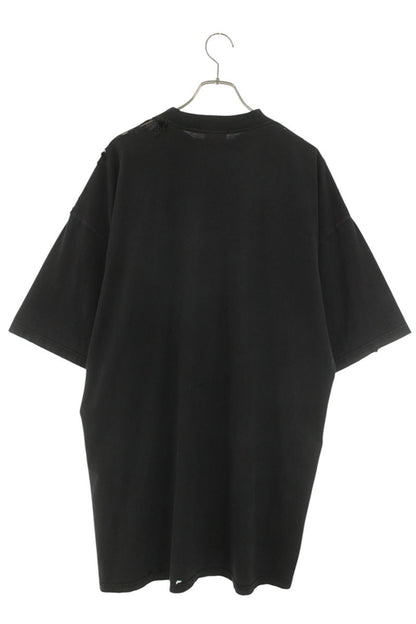 BALENCIAGA Statue of Liberty Paris Print Tee Black Size S