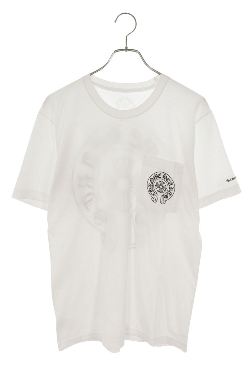 Chrome Hearts Back Horseshoe Print Tee White Size M