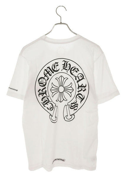 Chrome Hearts Back Horseshoe Print Tee White Size M