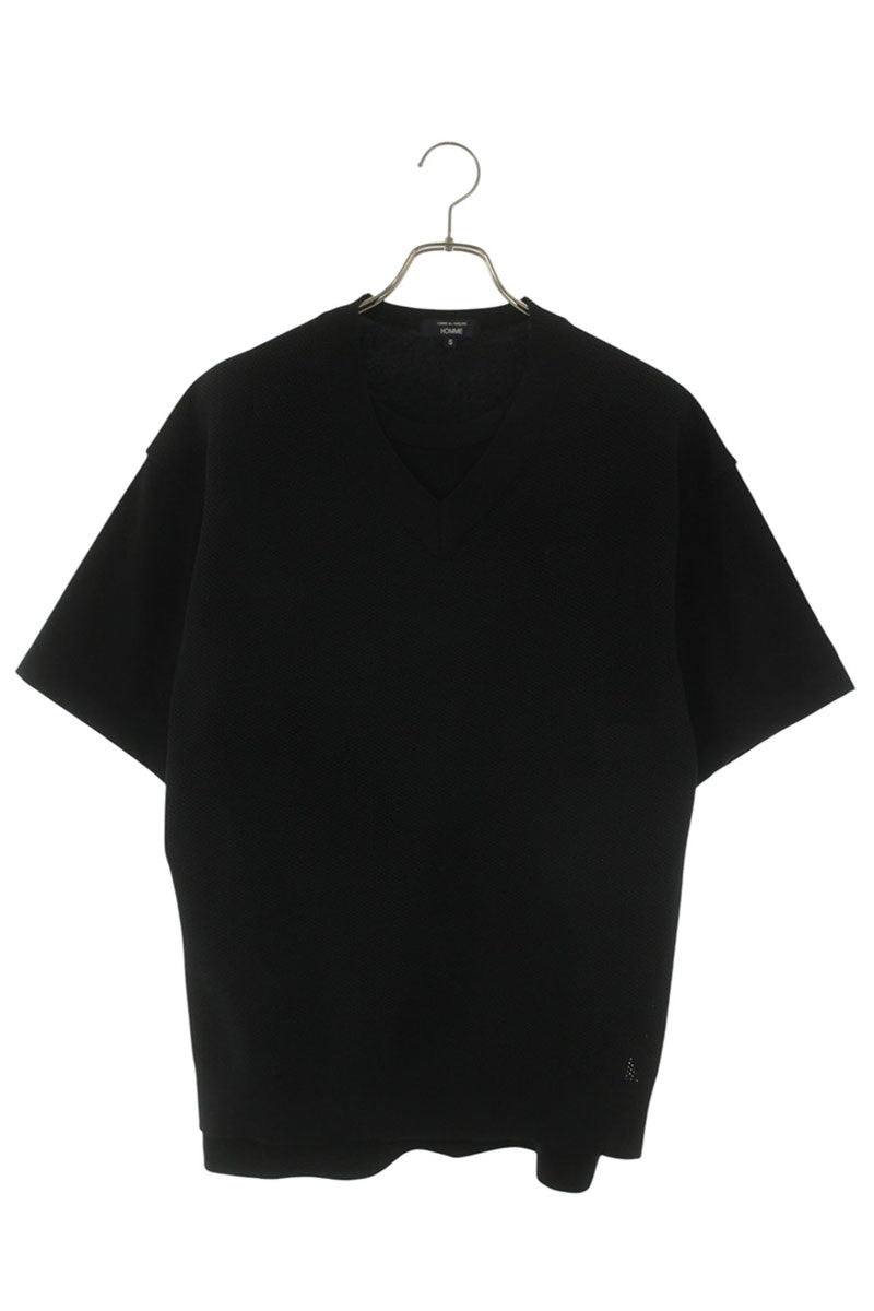 COMME des GARCONS Mesh Layered T-Shirt Black Size S