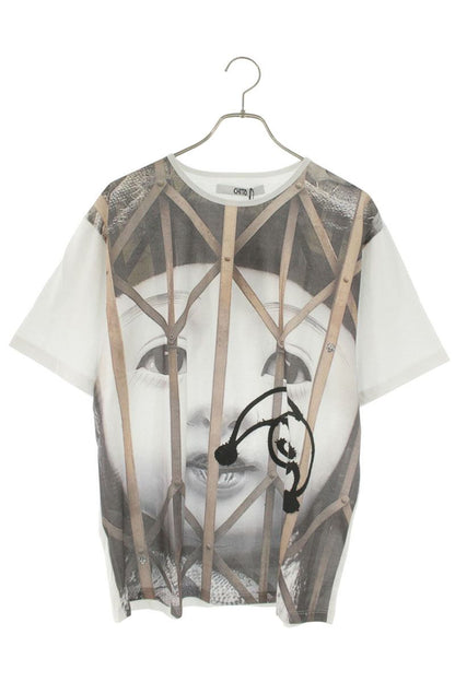CHITO White Doll Print T-shirt Size L