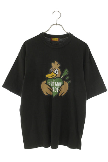 HUMAN MADE XX31TE021 Character Print Tee Black/Brown Size XL