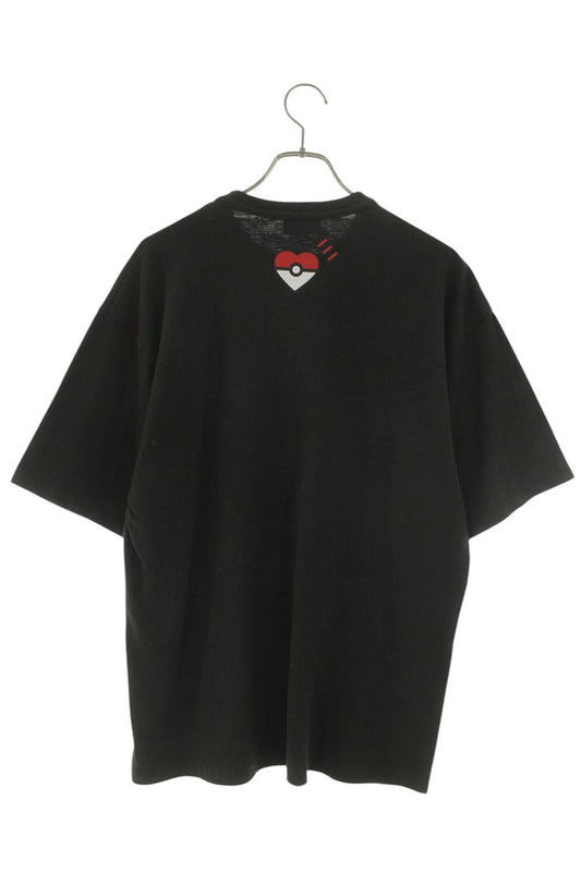 HUMAN MADE XX31TE021 Character Print Tee Black/Brown Size XL