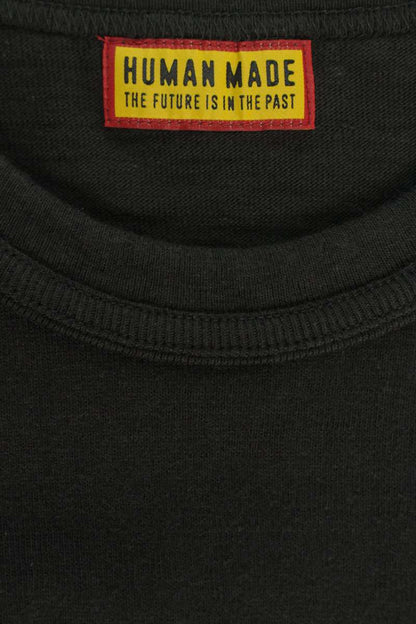 HUMAN MADE XX31TE021 Character Print Tee Black/Brown Size XL
