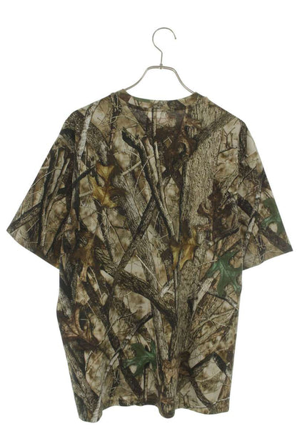 SUPREME 24AW Small Box Tee Camo Green Size M