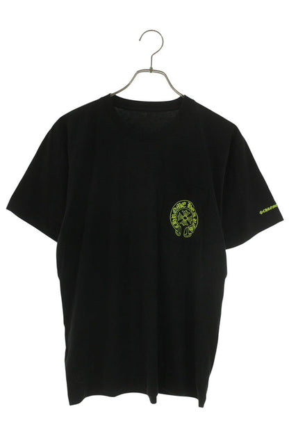 Chrome Hearts Back Horseshoe Print Tee Black/Yellow Size M