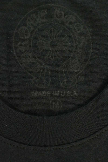 Chrome Hearts Back Horseshoe Print Tee Black/Yellow Size M