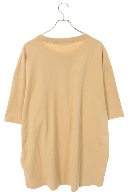 ACNE STUDIOS Beige Logo Stamp Print T-Shirt Size XXL