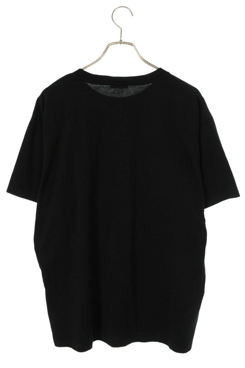 CELINE Black Gradient Logo Loose Fit T-Shirt Size M
