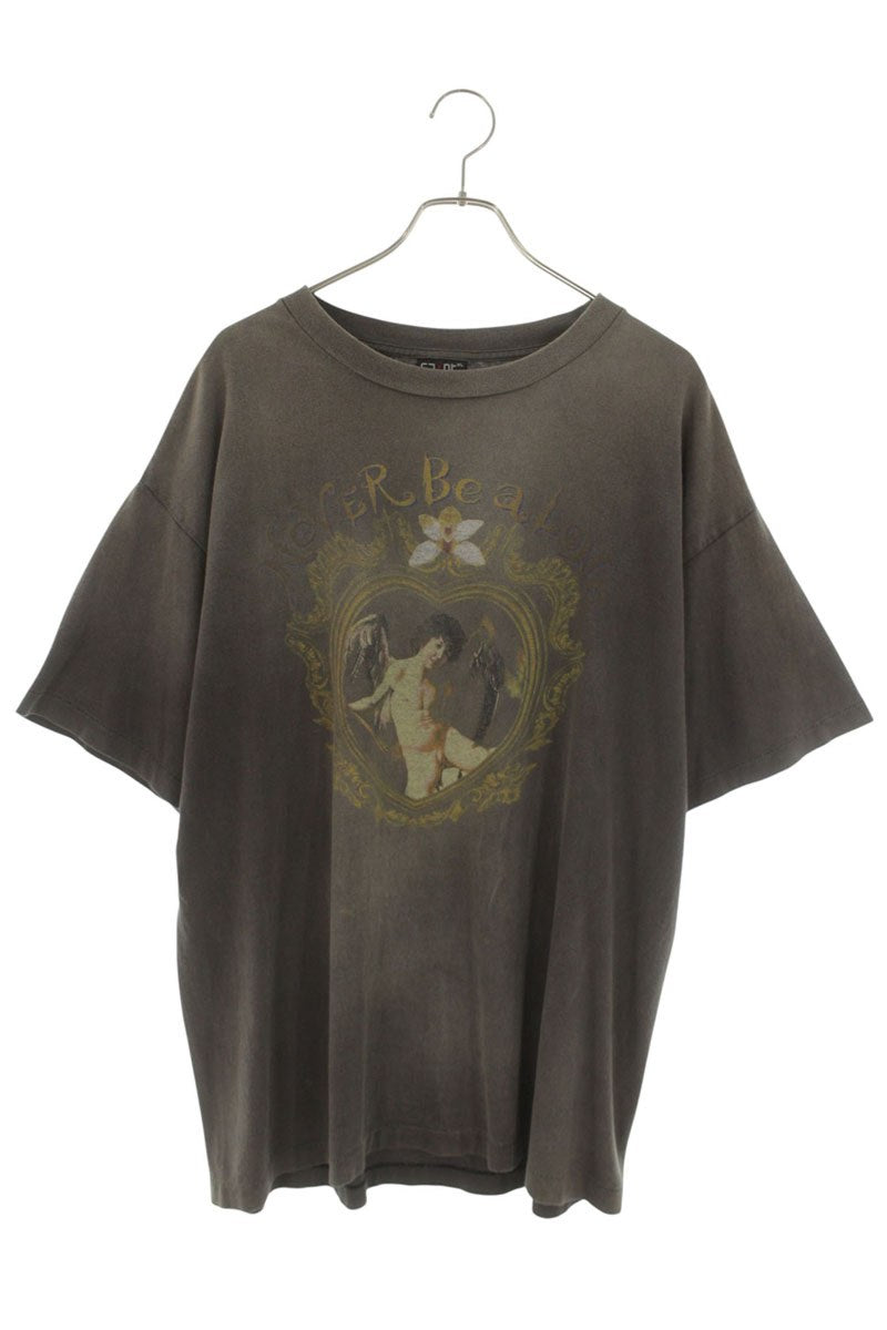 SAINT MICHAEL NEVERBEALONE Vintage Cotton T-Shirt Size XL