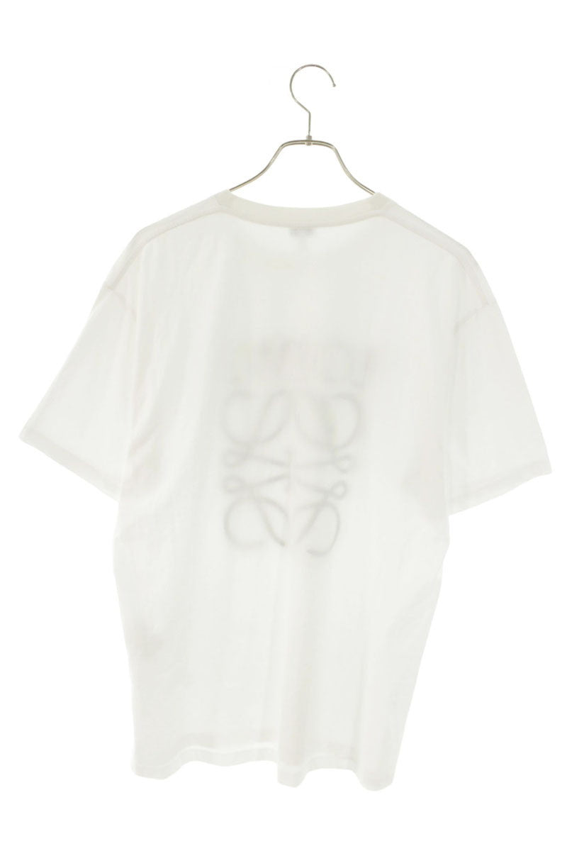 LOEWE White Anagram Logo Print Cotton T-Shirt Size XS