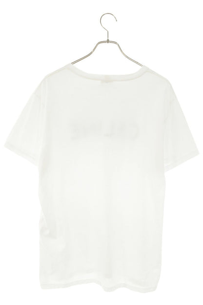 CELINE Logo Print Loose Fit T-Shirt White Size XL