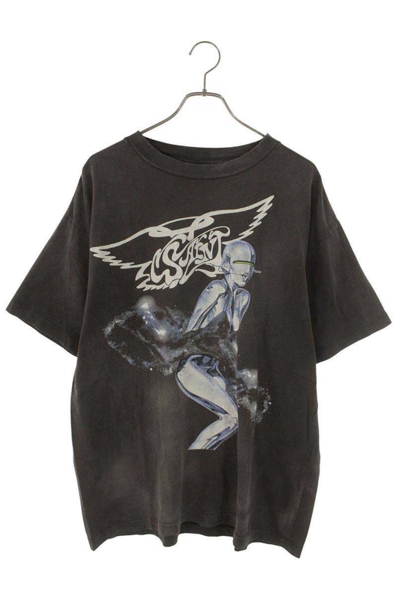 SAINT MICHAEL 22SS Sorayama Sexy Robot T-Shirt Black Size L