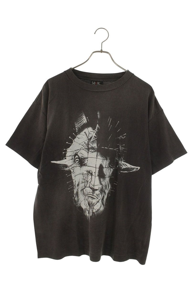 SAINT MICHAEL 22SS GO TO HELL Vintage T-Shirt Black Size M