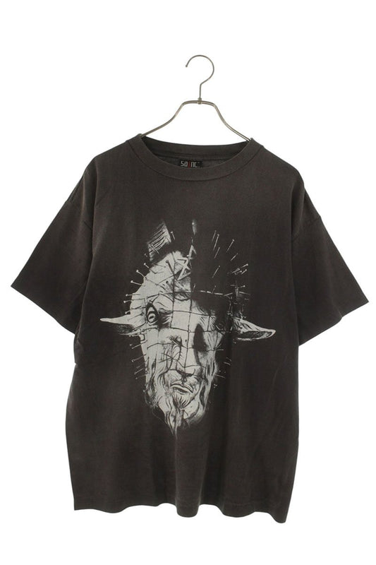SAINT MICHAEL 22SS GO TO HELL Vintage T-Shirt Black Size M