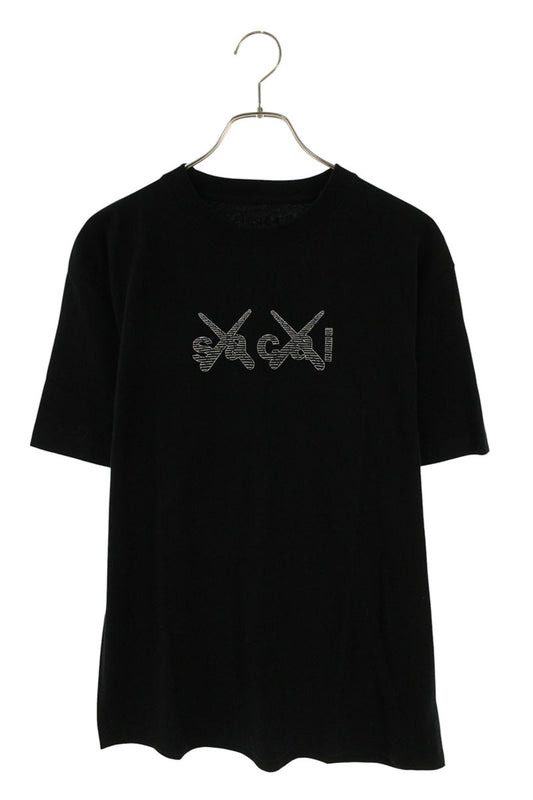 KAWS x Sacai Tokyo First Cotton Tee Black Size 2