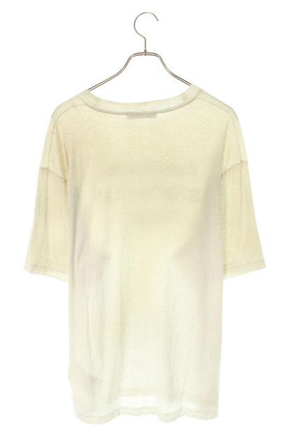 ACNE STUDIOS Logo Print Relaxed Fit Vintage Tee White Size M