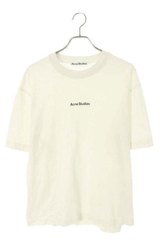 ACNE STUDIOS White Stamp Logo T-Shirt Size M
