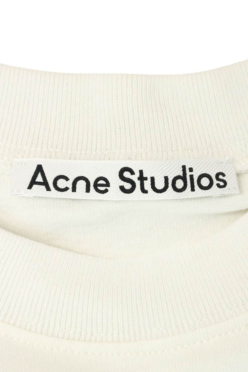 ACNE STUDIOS White Stamp Logo T-Shirt Size M