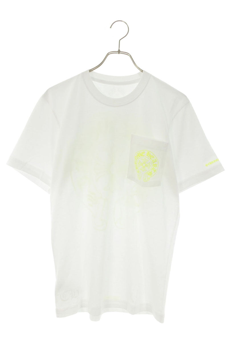 Chrome Hearts Back Horseshoe Print T-Shirt Multi Size S