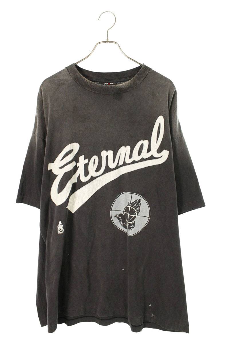 SAINT MICHAEL Vintage Washed Eternal Tee Faded Size XXL
