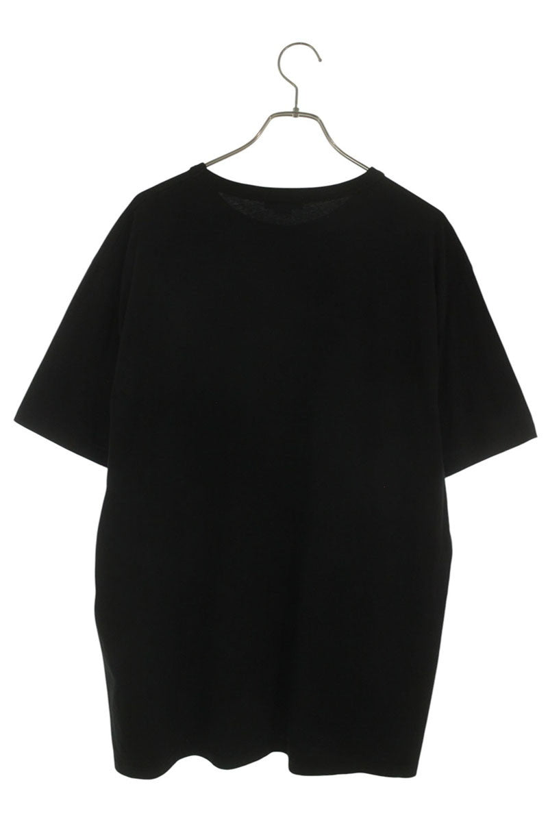Alexander McQUEEN Moon Print Cotton T-Shirt Black Size L