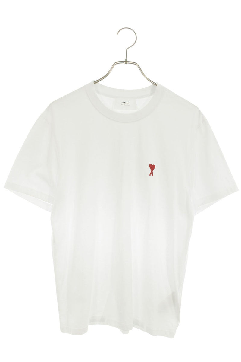 AMI Alexandre Mattiussi Heart A Embroidered Tee Size M