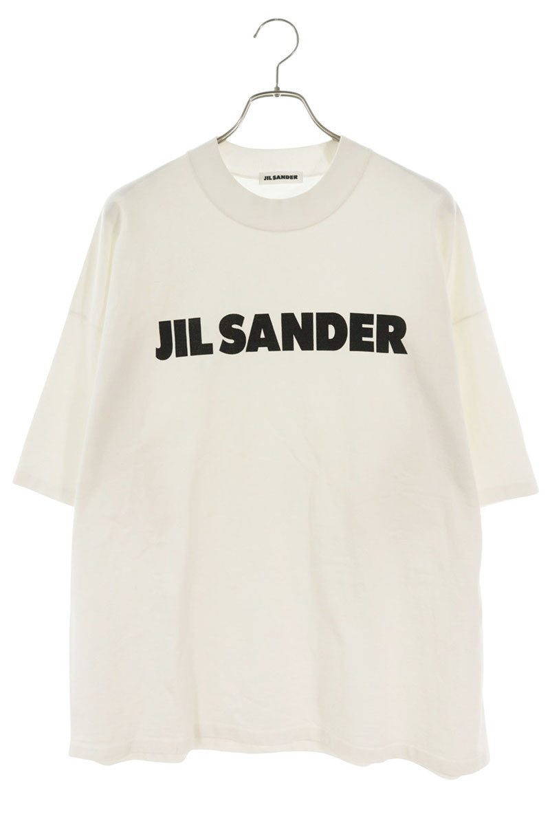 JILSANDER Logo Print Cotton Tee White Size L