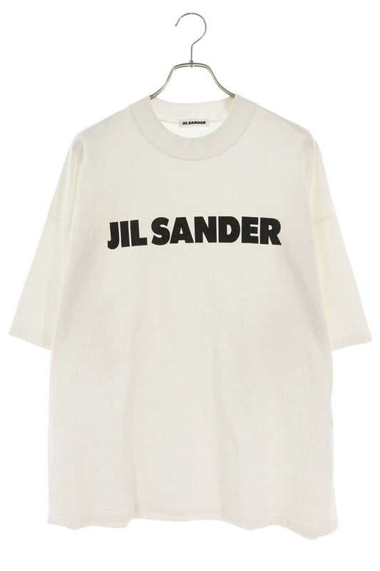 JILSANDER Logo Print Cotton Tee White Size L