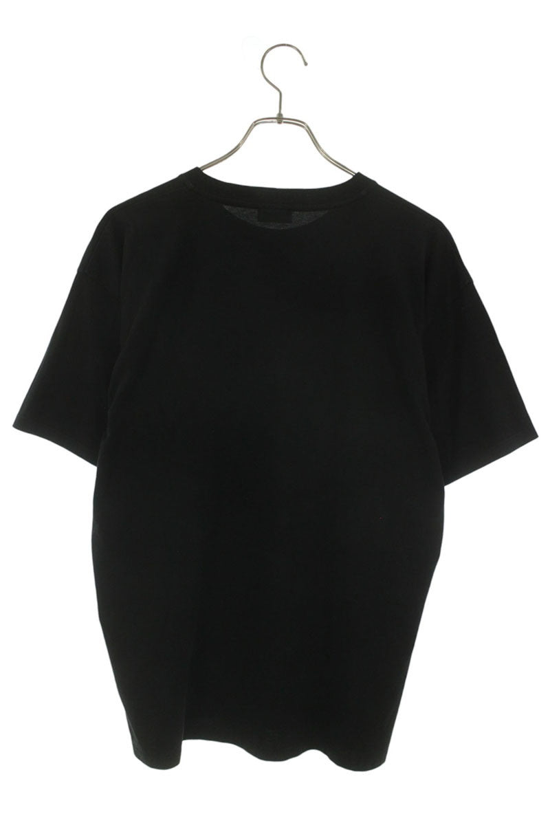CELINE Logo Print Loose Fit Cotton T-Shirt Black Size S