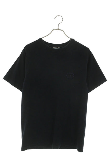 DIOR CD Icon Cotton T-Shirt Navy Size S