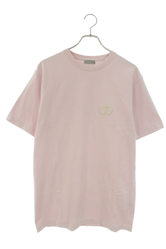 Dior HOMME CD Icon Cotton T-Shirt Pink Size M