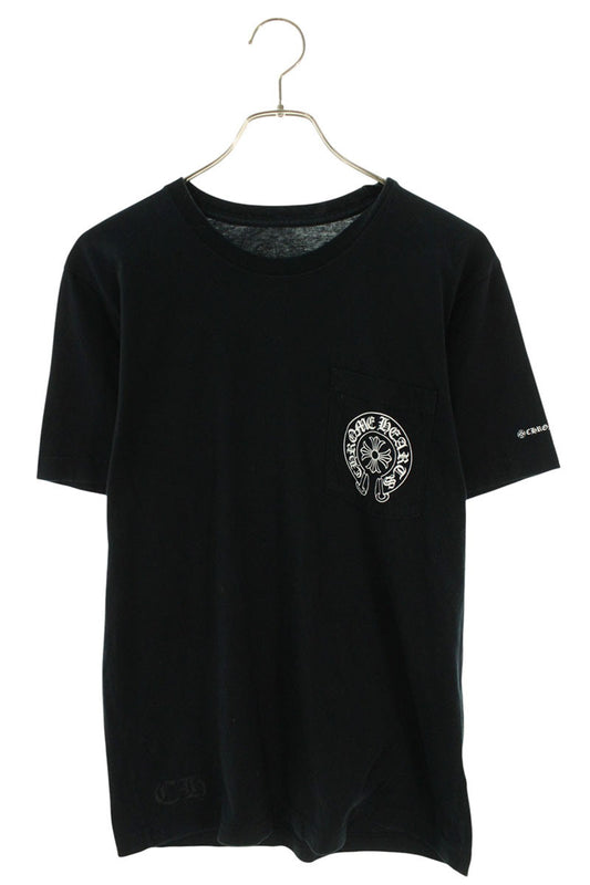 Chrome Hearts Back Horseshoe Print T-Shirt Black Size M
