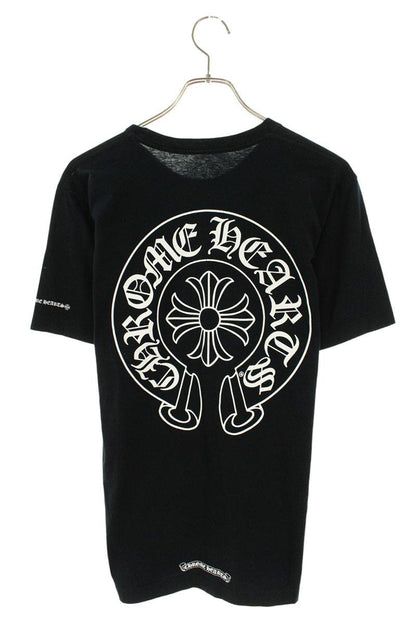 Chrome Hearts Back Horseshoe Print T-Shirt Black Size M