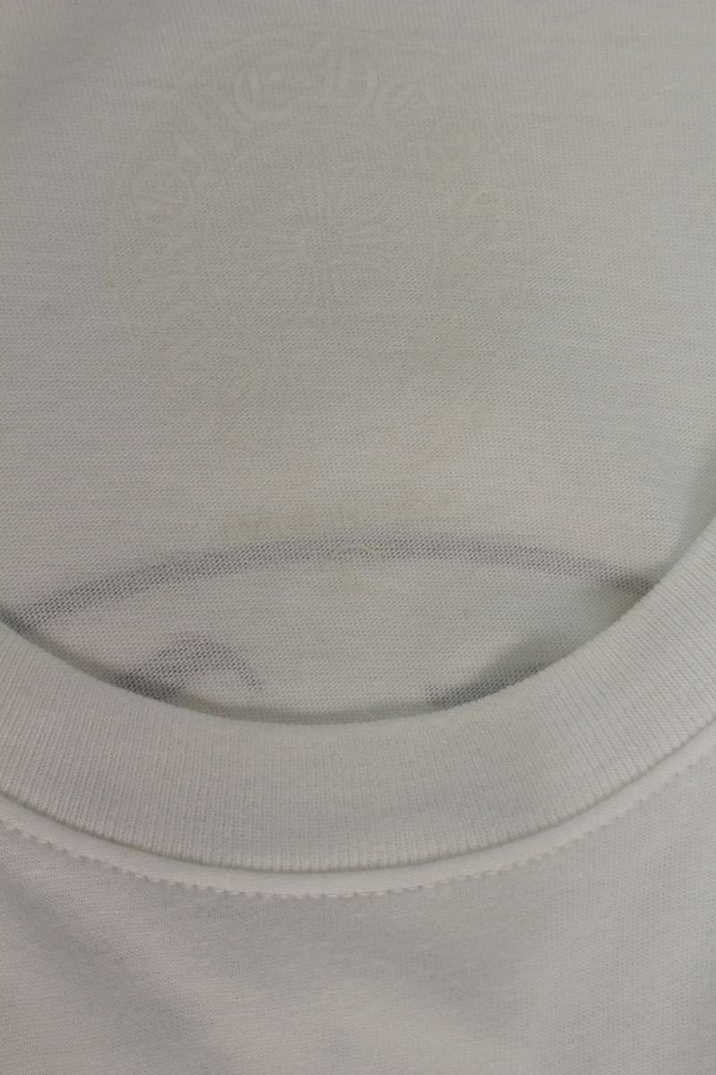 Chrome Hearts Back Horseshoe Print Tee White Size L